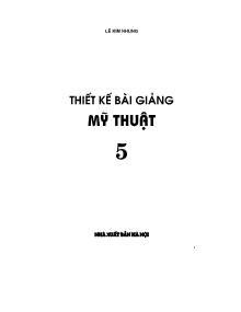 Giáo trình Mỹ thuật Lớp 5 - Lê Kim Nhung