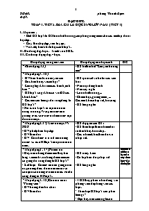 Giáo án Đạo đức Lớp 5 - Phòng Thanh Đạm