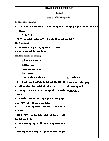 Giáo án Giáo dục công dân Khối 9 - Chương trình cả năm (Bản đầy đủ)