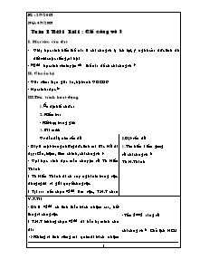 Giáo án Giáo dục công dân Khối 9 - Học kì I - Năm học 2008-2009