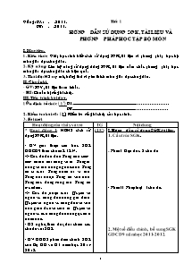 Giáo án Giáo dục công dân Lớp 9 - Chương trình cả năm - Năm học 2011-2012 (bản đẹp)