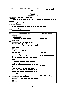 Giáo án Khoa học Lớp 5 - Tuần 1 đến 16 (Bản đầy đủ)