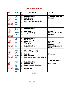 Giáo án Lớp 5 - Tuần 10 - Năm học 2009-2010 (Bản chuẩn)