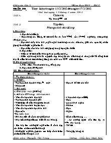 Giáo án Lớp 5 - Tuần 25 - Năm học 2011-2012