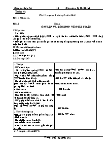 Giáo án Lớp 5 - Tuần 4 - Năm học 2011-2012 - Tạ Thị Thành