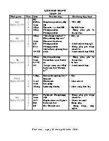 Giáo án Mĩ thuật Lớp 2 - Tuần 29 - Năm học 2011-2012