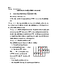 Giáo án Mĩ thuật Lớp 5 (Bản chuẩn)