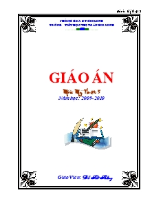 Giáo án Mĩ thuật Lớp 5 - Năm học 2009-2010 - Đỗ Tất Thắng