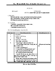 Giáo án Mĩ thuật Lớp 5 - Trường TH số 2 Hoà Tiến - Năm học 2011-2012