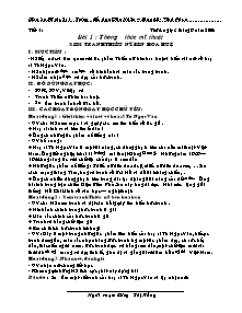 Giáo án Mĩ thuật Lớp 5 - Trường Tiểu học Đôn Nhân - Năm học 2008-2009