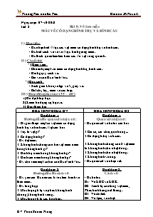 Giáo án Mĩ thuật Lớp 5 - Trường Tiểu học Ea Tiêu - Năm học 2012-2013 - Phan Khánh Trọng