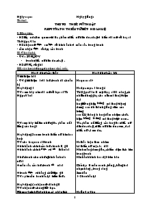 Giáo án Mĩ thuật Lớp 5 - Tuần 1 đến 35 (Bản đầy đủ)