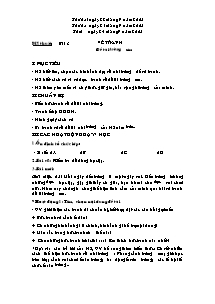 Giáo án Mĩ thuật - Năm học 2008-2009 (Bản chuẩn)