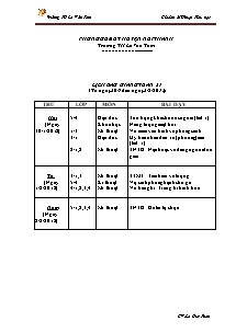 Giáo án Mĩ thuật Tiểu học - Trường TH Lê Huy Thân - Năm học 2012-2013