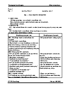 Giáo án Mĩ thuật Tiểu học - Trường Tiểu học Đông Lỗ - Năm học 2011-2012 - Vũ Xuân Chung