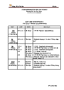 Giáo án Mĩ thuật Tiểu học - Tuần 5 - Trường TH Lê Văn Tám - Năm học 2012-2013