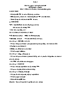 Giáo án Mĩ thuật - Tuần 3 - Năm học 2009-2010