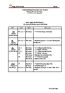 Giáo án Mĩ thuật - Tuần 4 - Trường TH Lê Văn Tám - Năm học 2012-2013 - Lê Huy Thân