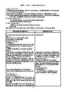 Giáo án môn Giáo dục công dân Lớp 9 - Chương trình cả năm (bản mới)