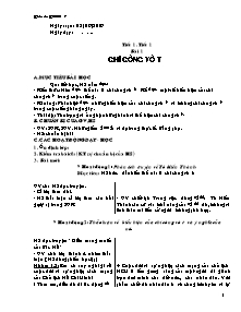 Giáo án môn Giáo dục công dân Lớp 9 - Học kì I - Năm học 2007-2008