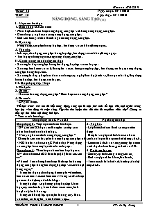 Giáo án môn Giáo dục công dân Lớp 9 - Tiết 12: Năng động, sáng tạo (tt) - Năm học 2012-2013 - Lê Thị Trang