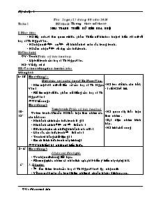 Giáo án Mỹ thuật  Lớp 5 - Năm học 2010-2011 (Bản đẹp)