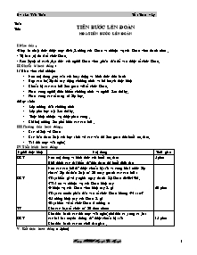 Giáo án Hoạt động ngoài giờ lên lớp Khối 9 - Chủ điểm tháng 3: Tiến bước lên đoàn - Nguyễn Văn Toản