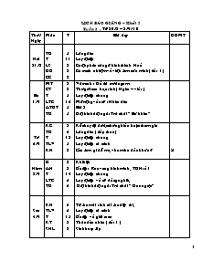 Giáo án Lớp 5 - Tuần 3 - Năm học 2010-2011 (bản đẹp)