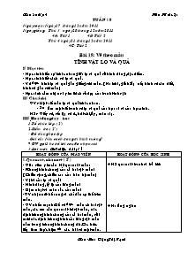 Giáo án Mĩ thuật Lớp 4 - Tuần 18 - Năm học 2011-2012 (bản đầy đủ)