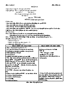 Giáo án Mĩ thuật Lớp 4 - Tuần 20 - Năm học 2012-2013 - Đặng Thị Hạnh