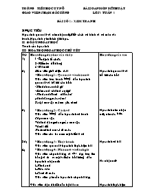 Giáo án Mĩ thuật Lớp 5 - Trường TH Mai Thức Loan - Năm học 2009-2010 - Vương Thị Thuý Kiều (Bản đẹp)