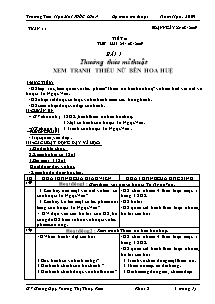 Giáo án Mĩ thuật Lớp 5 - Trường TH Mai Thức Loan - Năm học 2009-2010 - Vương Thị Thuý Kiều