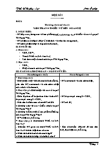 Giáo án Mĩ thuật Lớp 5 - Tuần 1 đến 34 (Bản chuẩn)