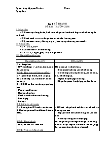 Giáo án Mĩ thuật Tiểu học - Tuần 2 - Nguyễn Thị Lài