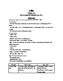 Giáo án Mĩ thuật Tiểu học - Tuần 25 - Năm học 2011-2012- Phạm Thị Hồng Hà