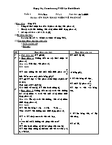 Giáo án môn Toán Lớp 5 - Đặng Thị Xuân