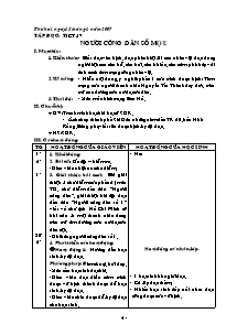 Giáo án Tiếng Việt Tiểu học - Năm học 2007-2008