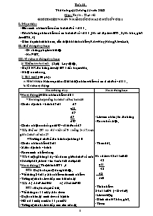 Giáo án Tiểu học - Tuần 13 - Năm học 2012-2013