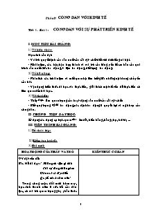 Giáo án Giáo dục công dân Lớp 11 (Bản đầy đủ)