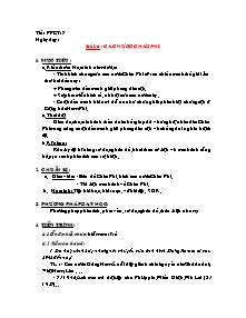 Giáo án Lịch sử Lớp 9 - Bài 6; Các nước châu Phi