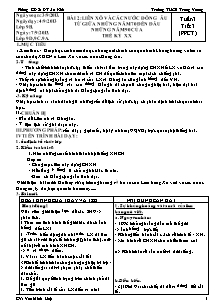 Giáo án Lịch sử Lớp 9 - Tuần 3 - Tiết 3, Bài 2: Liên xô và các nước Đông Âu từ giữa những năm 70 đến đầu những năm 90 của thế kì 20 - Văn Minh Huệ