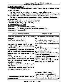 Giáo án dạy thêm Ngữ Văn 9 - Bản đẹp 2 cột - Phạm Thị Liên