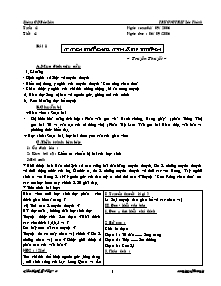 Giáo án Ngữ Văn 6 - Chương trình cả năm - Lương Quý Dương