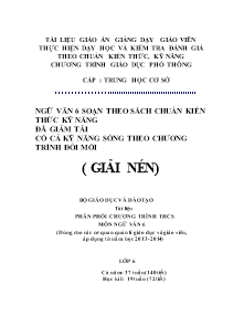 Giáo án Ngữ Văn 6 - Năm học 2013-2014 (Chuẩn kiến thức)