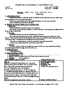 Giáo án Ngữ Văn Khối 6 - Tuần 25 - Trần Thị Thắng - Năm học 2013-2014