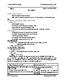 Giáo án Ngữ Văn Lớp 6 - Tiết 6: Từ mượn - Năm học 2013-2014 - Võ Thị Tuấn