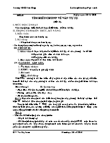 Giáo án Ngữ Văn Lớp 6 - Tiết 8: Tìm hiểu chung về văn tự sự - Năm học 2013-2014 - Võ Thị Tuấn