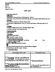 Giáo án Ngữ Văn Lớp 6 - Tuần 35 - Năm học 2013-2014 - Bùi Thị Thúy Hằng