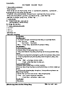 Giáo án Ngữ Văn Lớp 7- Chương trình cả năm - Năm học 2011-2012 - Cao Đăng Huy