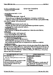 Giáo án Ngữ Văn Lớp 7 - Tiết 117, 118: Quan âm Thị Kính - Năm học 2012-2013 - Nguyễn Thị Tuyết